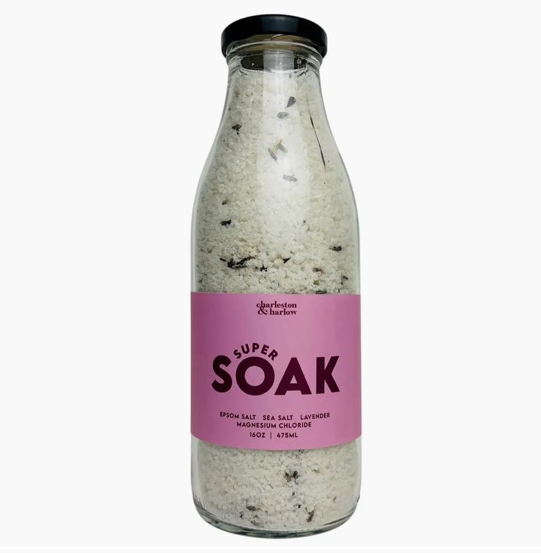 Super Soak Magnesium &amp; Lavender Bath Soak