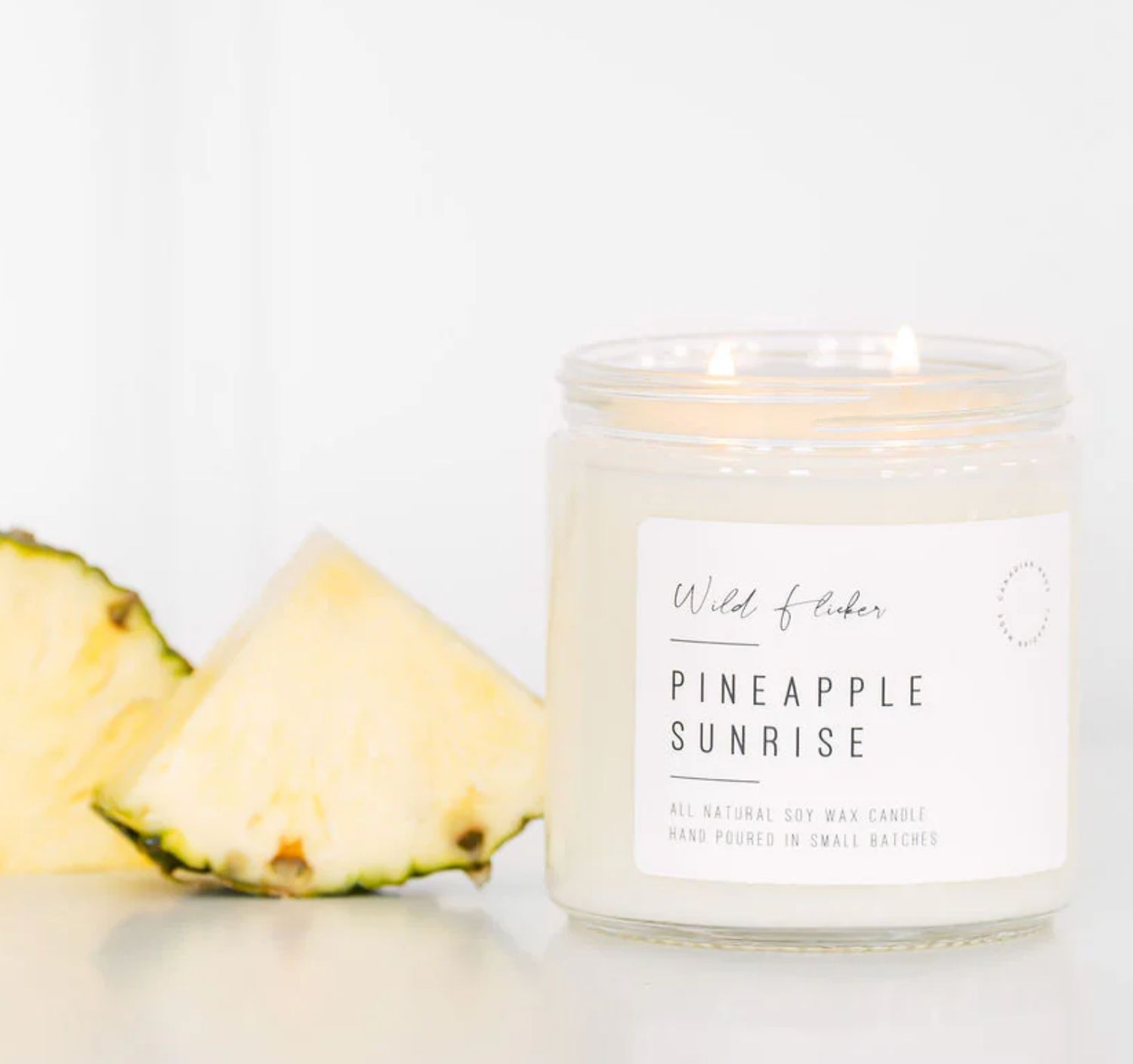 Pineapple Sunrise 8oz Soy Candle
