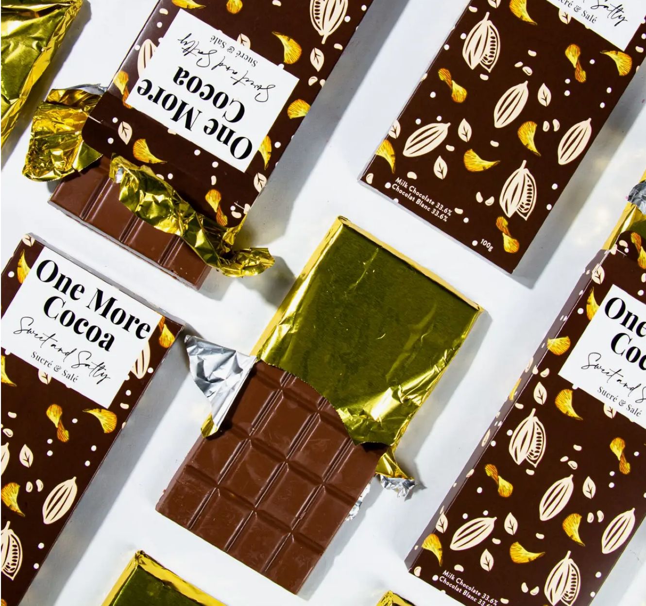 Sweet + Salty Milk Chocolate Bar