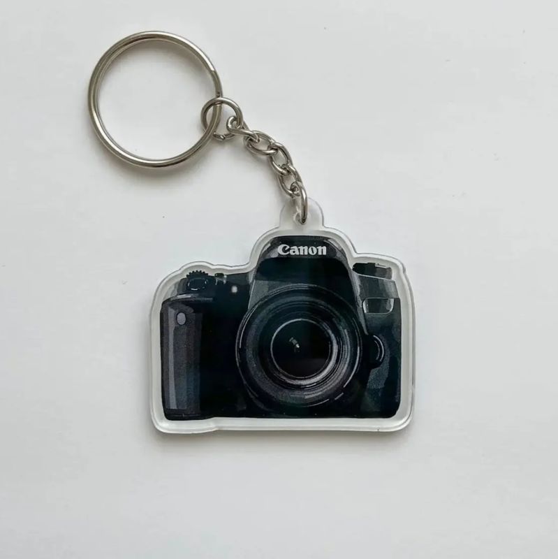 Camera Acrylic Keychain
