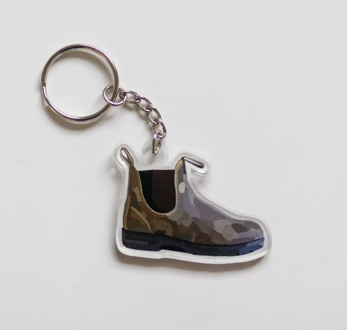 Blundstone Boot Acrylic Keychain