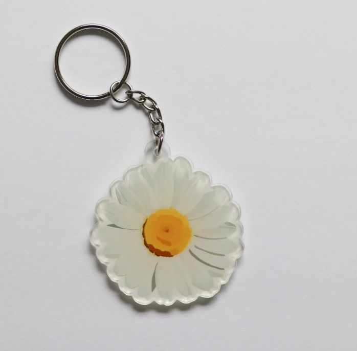 Daisy Keychain