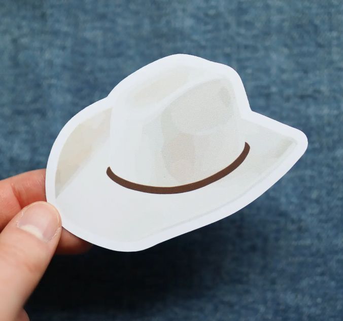 Cowboy Hat Sticker