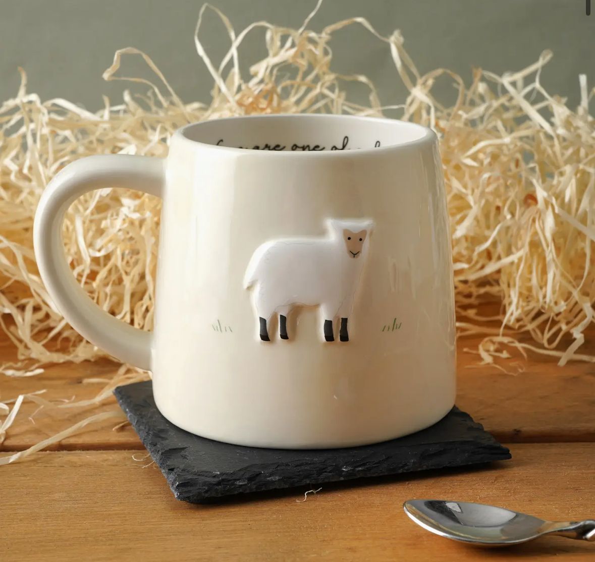 Bramble Farm Sheep Stoneware Mug