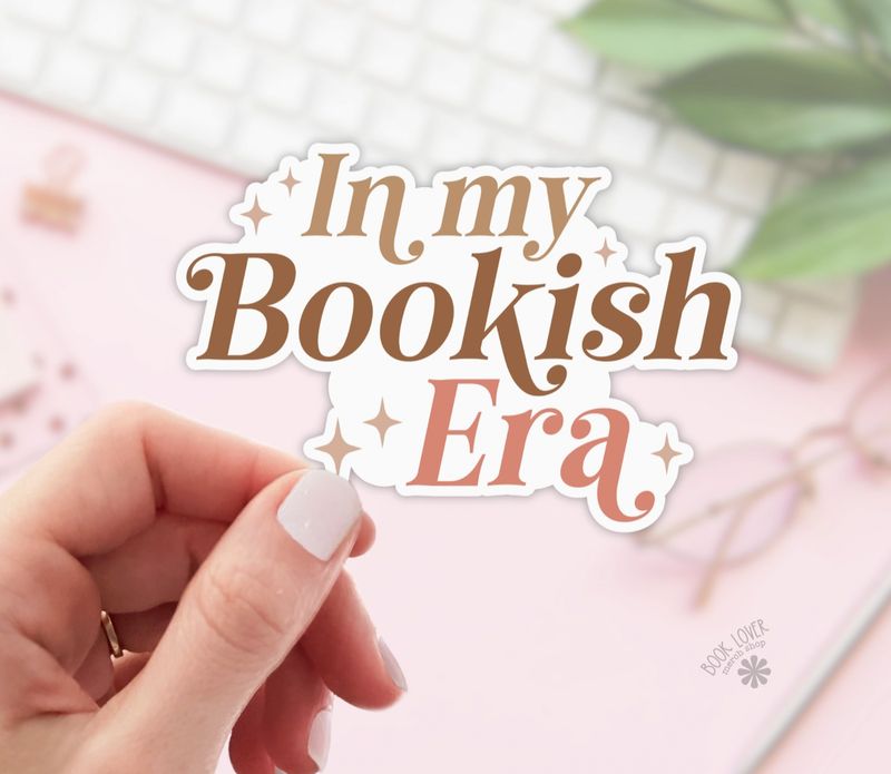 Bookish Era Vinyl Sticker
