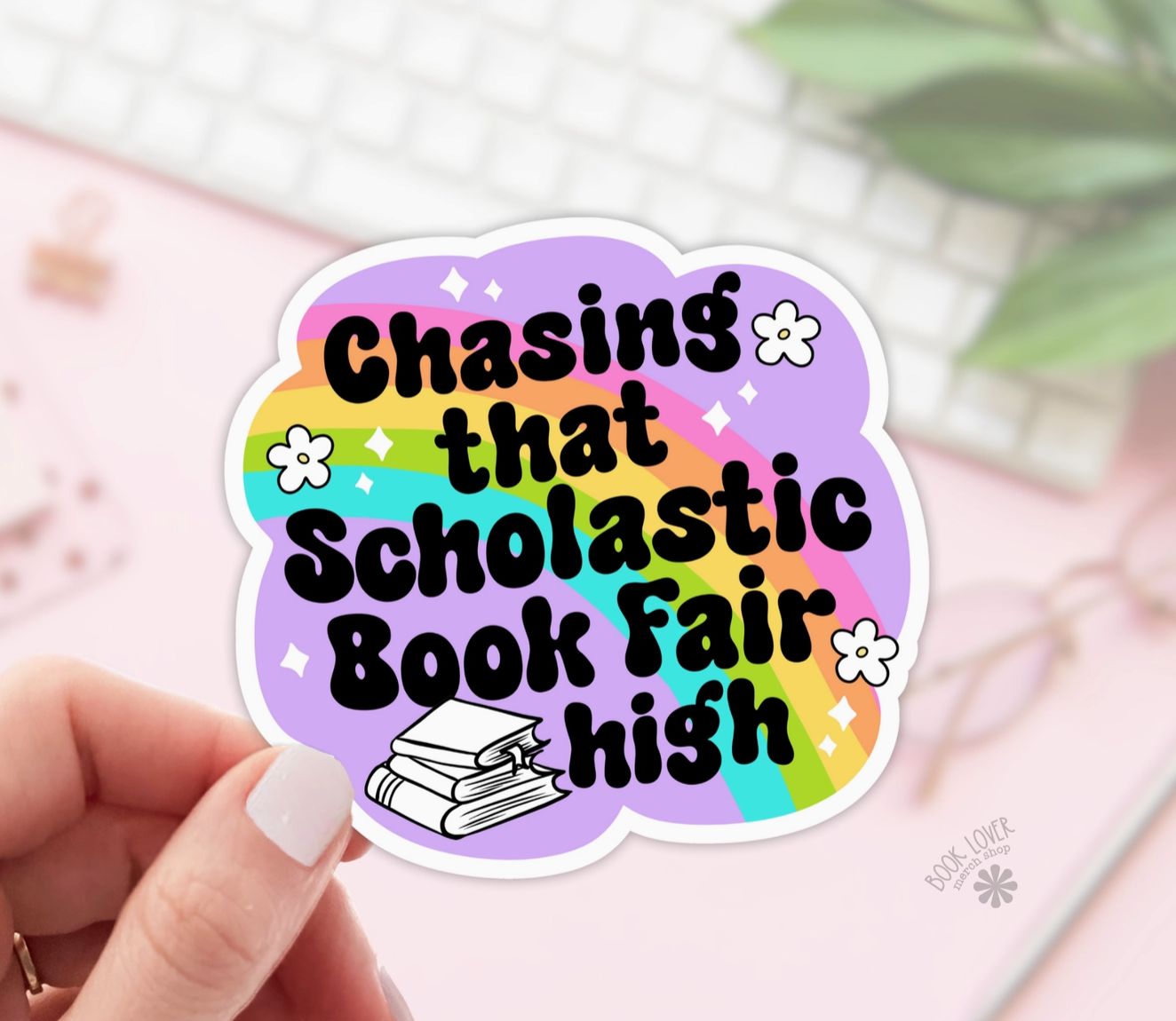 Scholastic Book Fair Vinyl Sticker