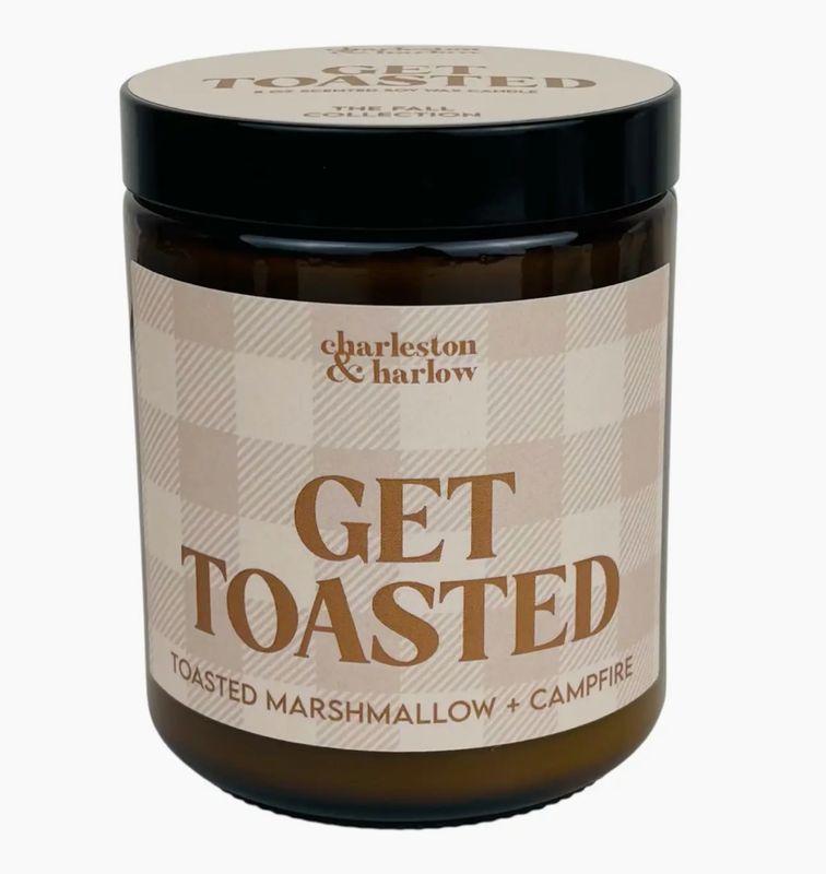 Get Toasted - Toasted Marshmallow Campfire 8oz Soy Candle