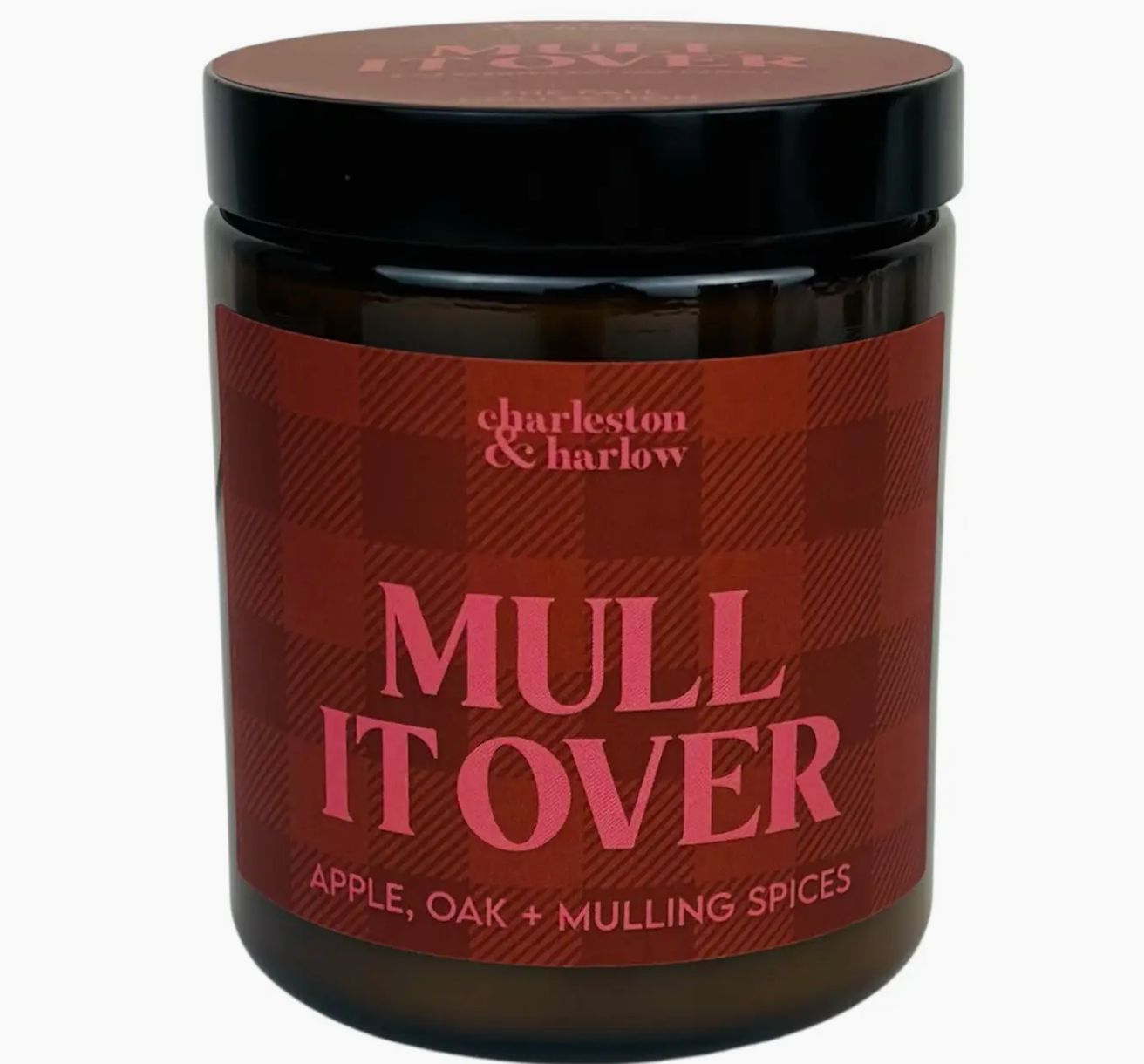Mull It Over - Apple, Oak + Mulling Spices 8oz Soy Candle