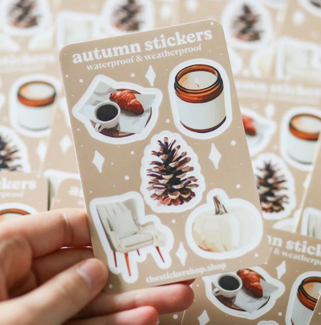 Autumn Mini Sticker Pack (Waterproof)