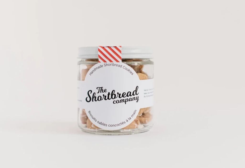 The Shortbread Company Candy Cane Mini Shortbread