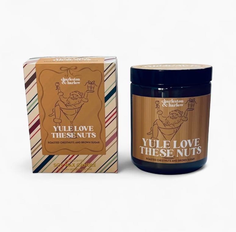 Yule Love These Nuts (8oz Soy Boxed Candle)