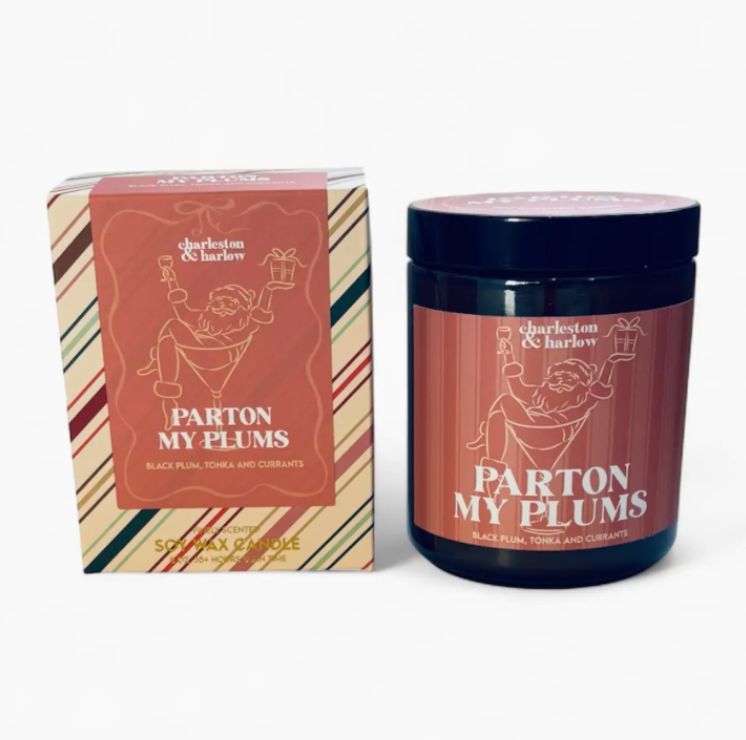 Parton My Plums (8oz Soy Boxed Candle)