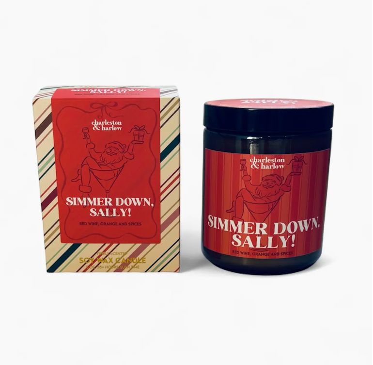 Simmer Down Sally! (8oz Soy Boxed Candle)