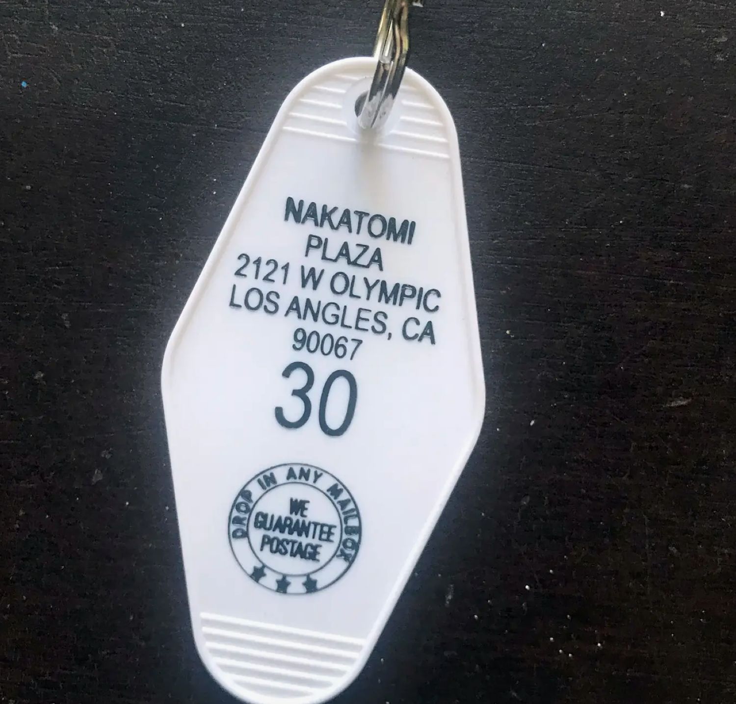 Nakatomi Plaza | Motel Key Fob Keychain