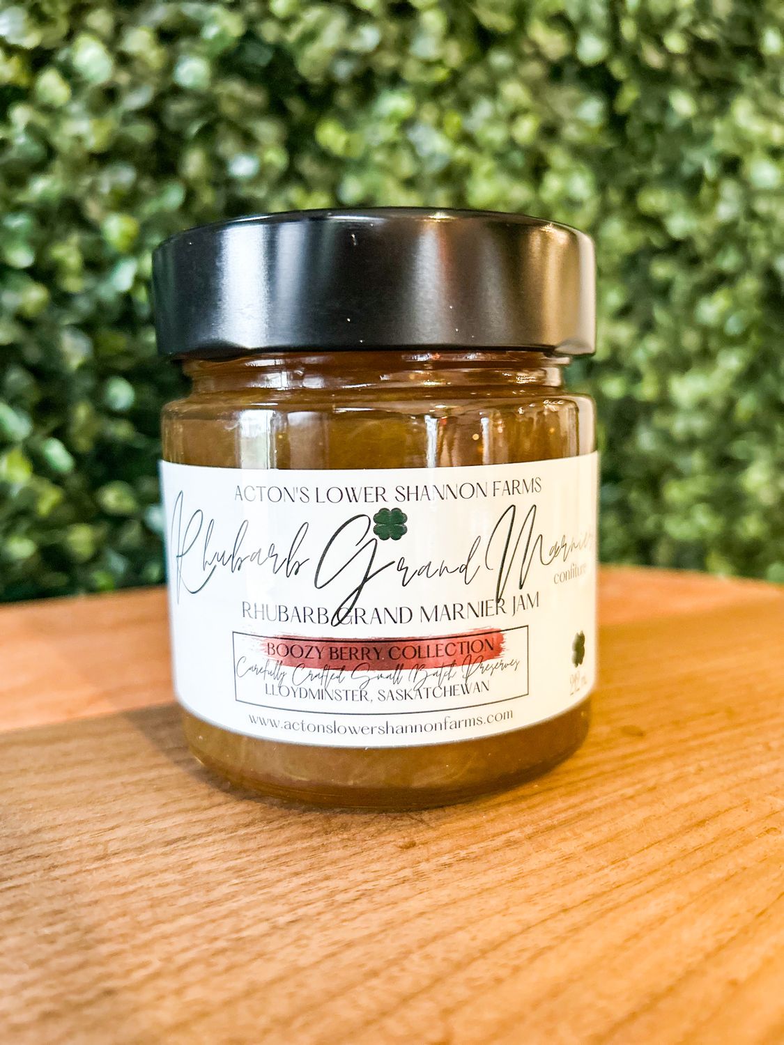 Rhubarb Grand Marnier Jam