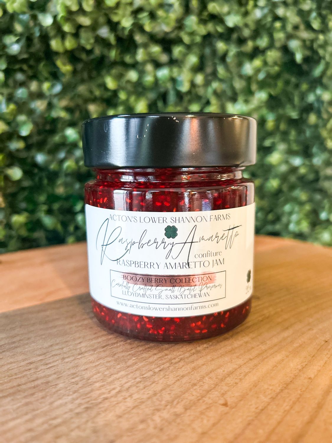 Raspberry Amaretto Jam