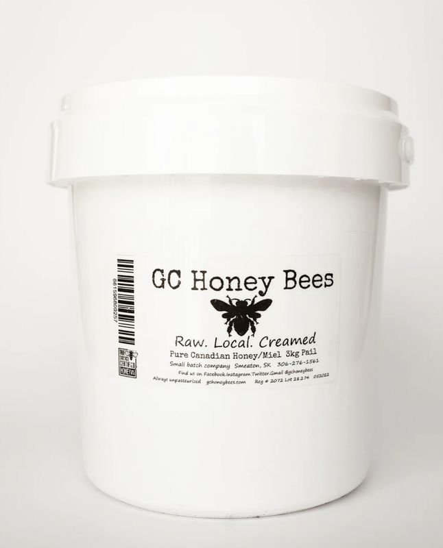 Raw Local Creamed Honey (3kg) Pail