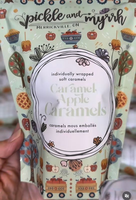 Caramel Apple Caramels