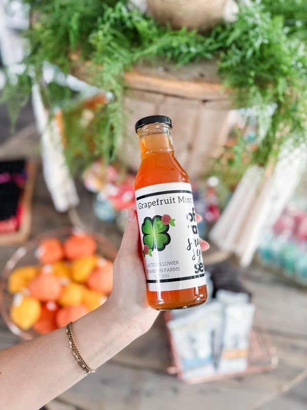 Grapefruit Mint Simple Syrup