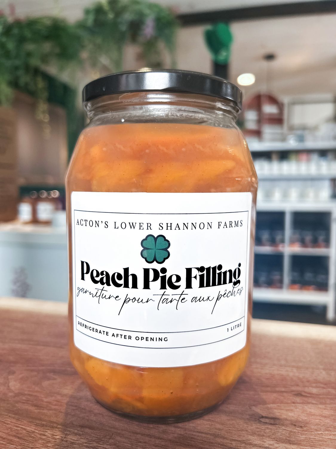 Peach Pie Filling (1 L)