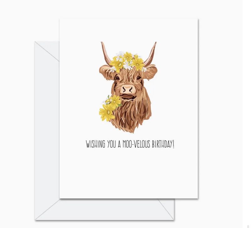 Wishing you a Moo-Velous Birthday - Jaybee Designs