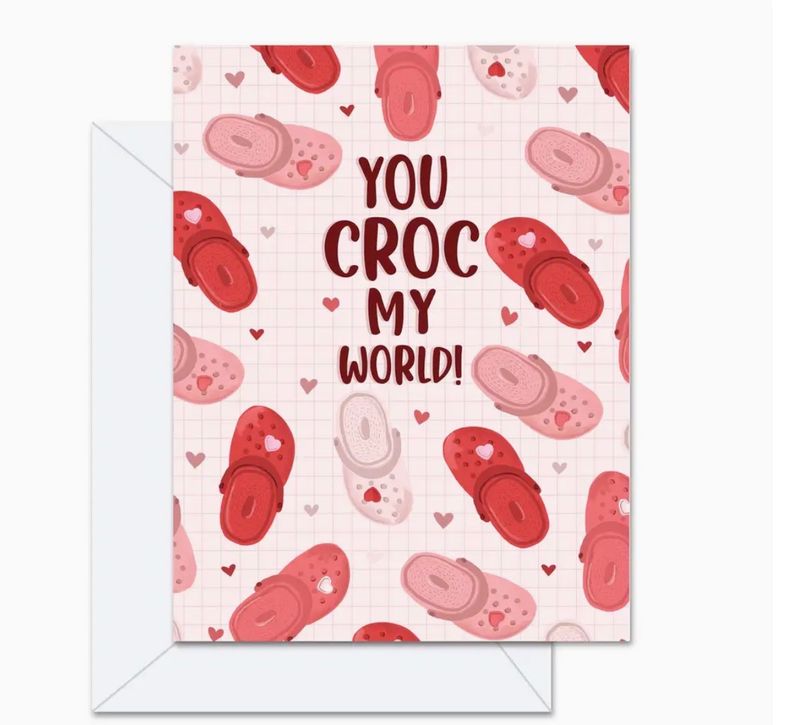 You Croc My World - Jaybee Designs