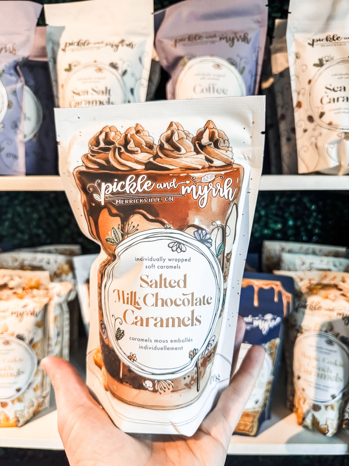 Salted Milk Chocolate Caramels