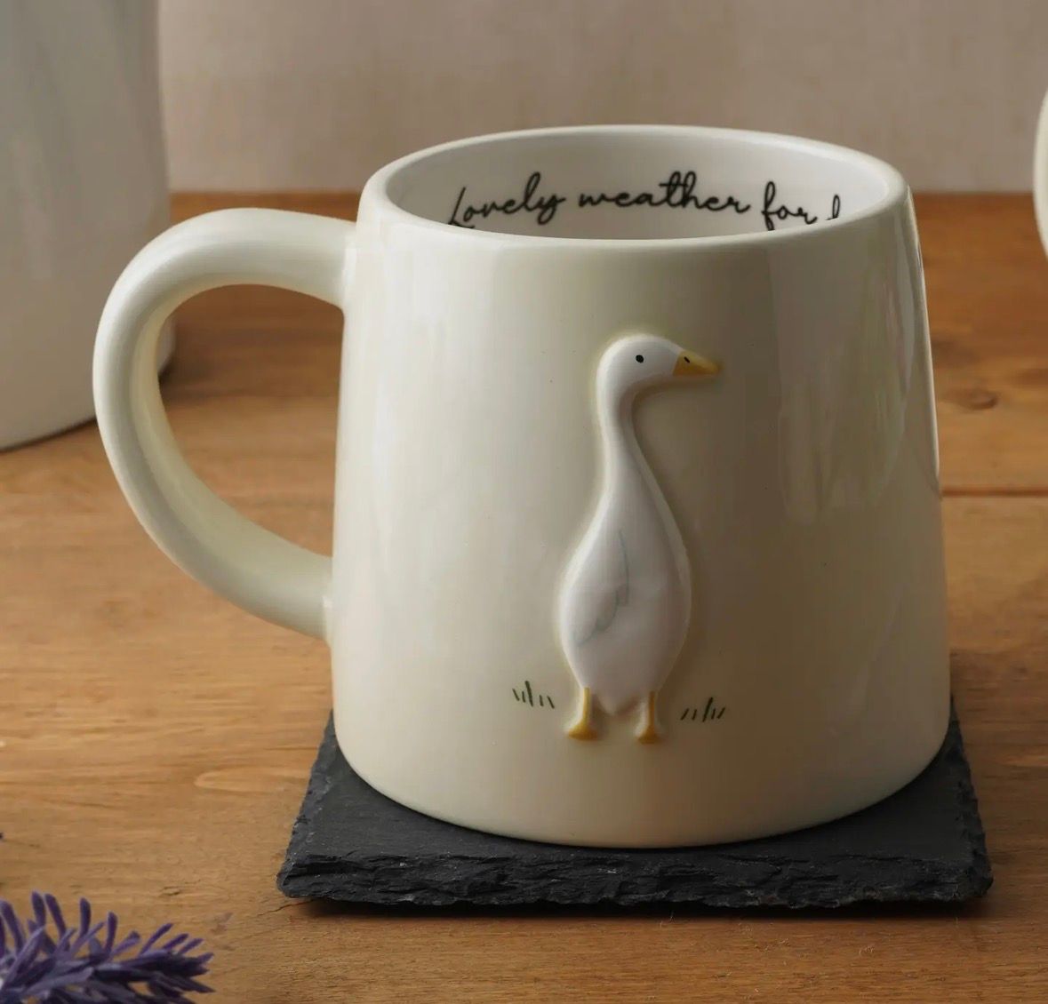 Bramble Farm Duck Stoneware Mug