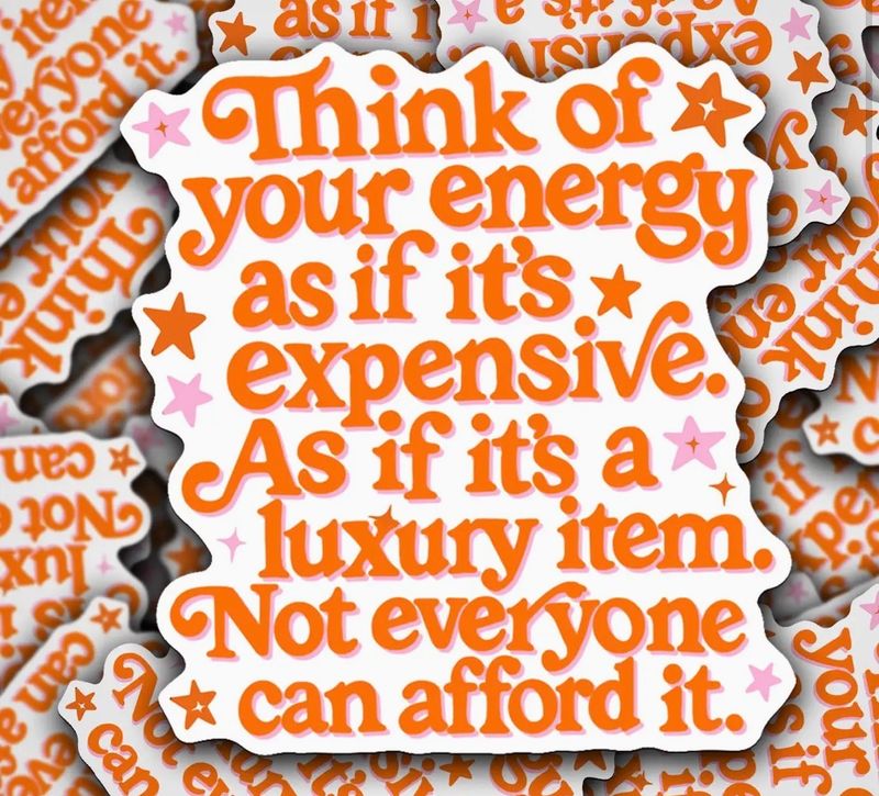 T.Swift energy is expensive sticker