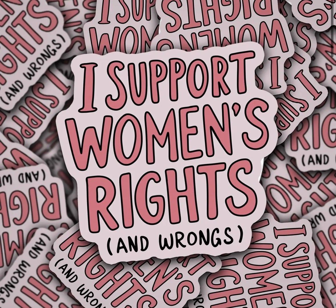 Support women’s rights sticker