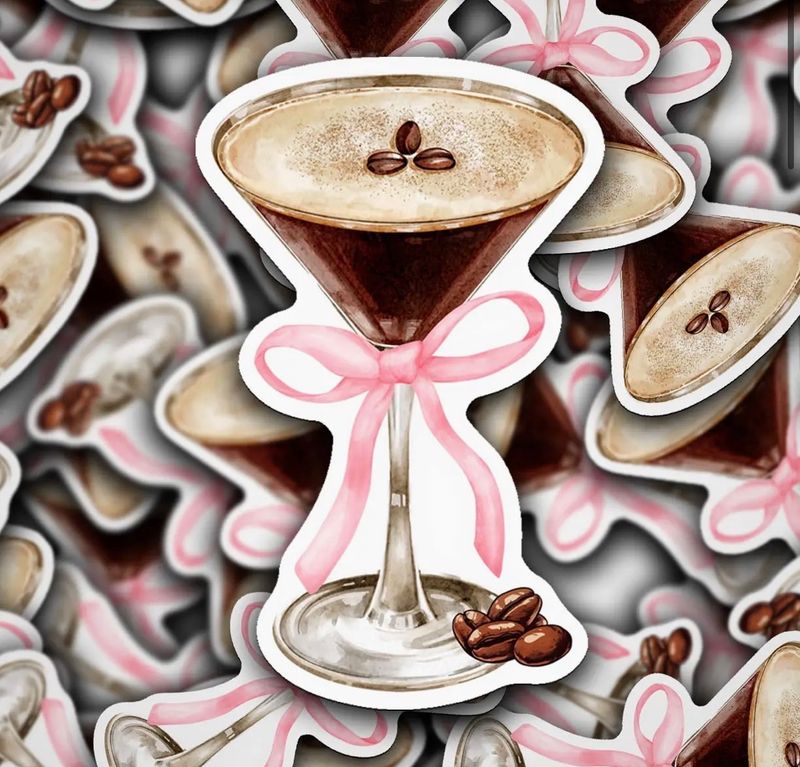 Espresso martini sticker