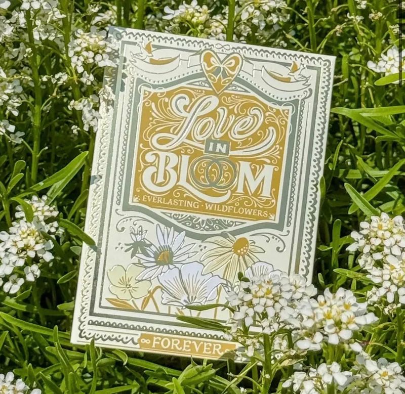 Love in Bloom Wildflower Wedding Seed Packet