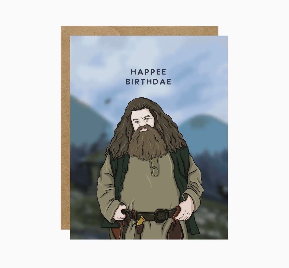 Harry Potter Happee Birthdae Birthday Card