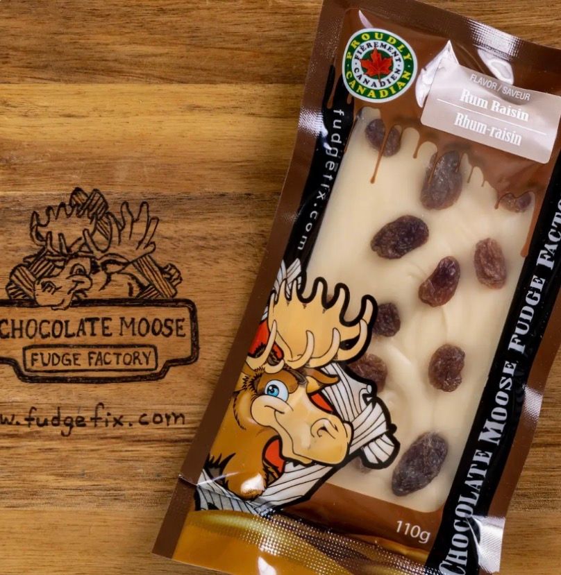 Rum Raisin Fudge