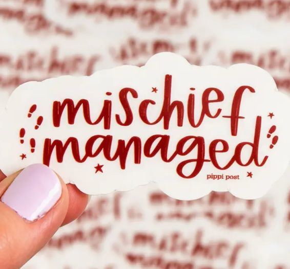 Harry Potter Mischief Sticker