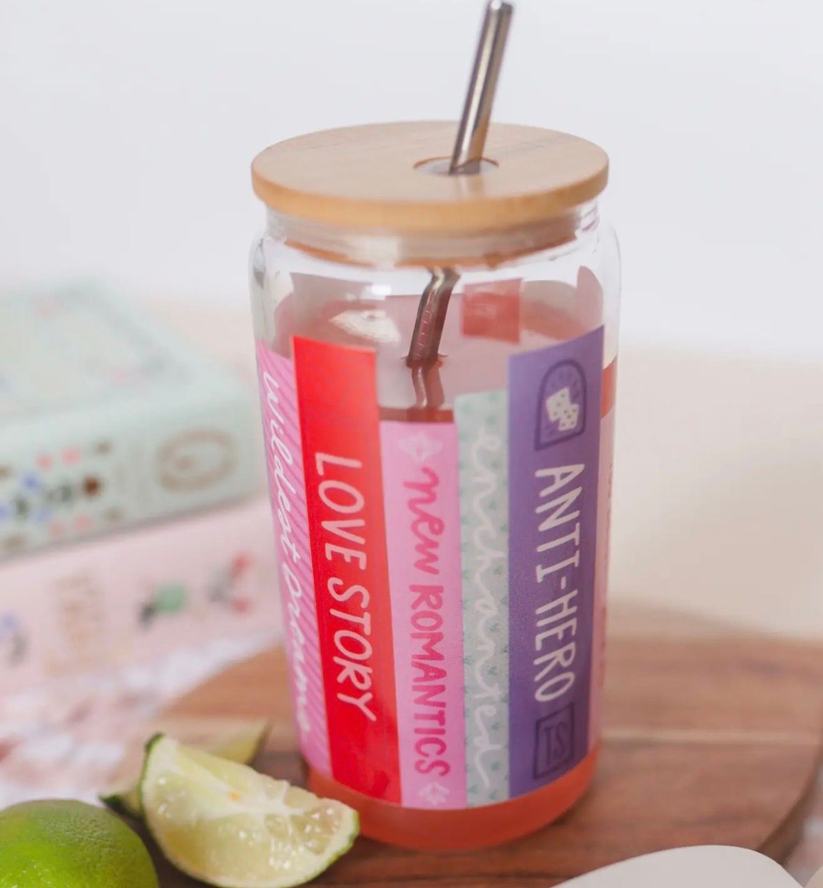 T.Swift Book Tour Glass Cup (20oz)