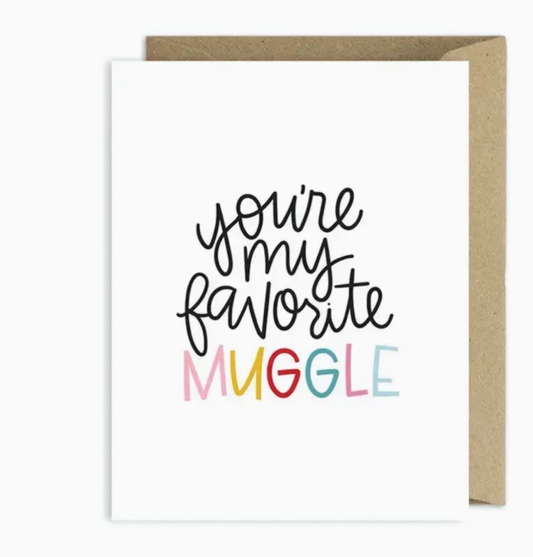 Harry Potter You’re My favourite Muggle Card