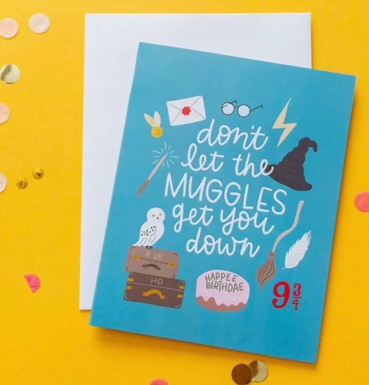 Harry Potter Encouragement Greeting Card