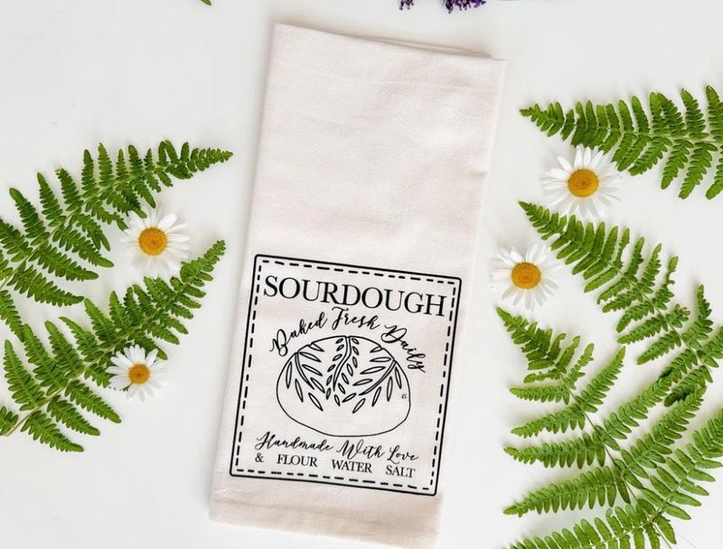 Sourdough Organic Cotton Tea Towel