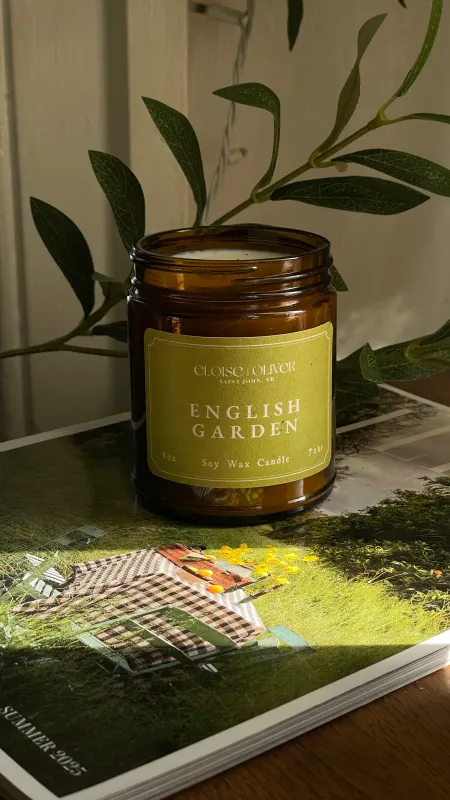 English Garden (8oz Soy Candle)