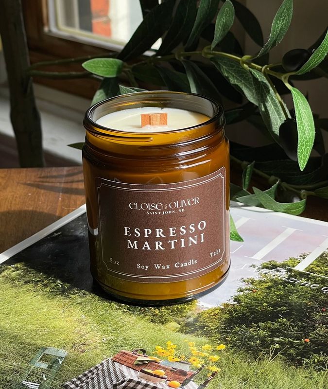 Espresso Martini ( 8oz Soy Wax Candle )
