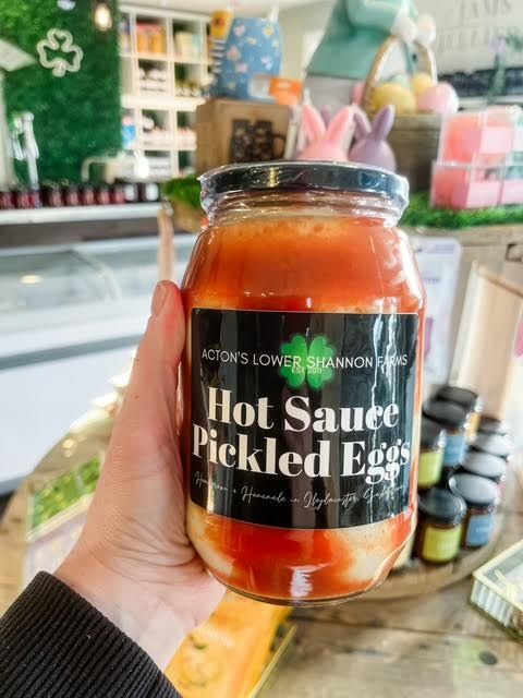 Hot Sauce Pickled Eggs (1L)