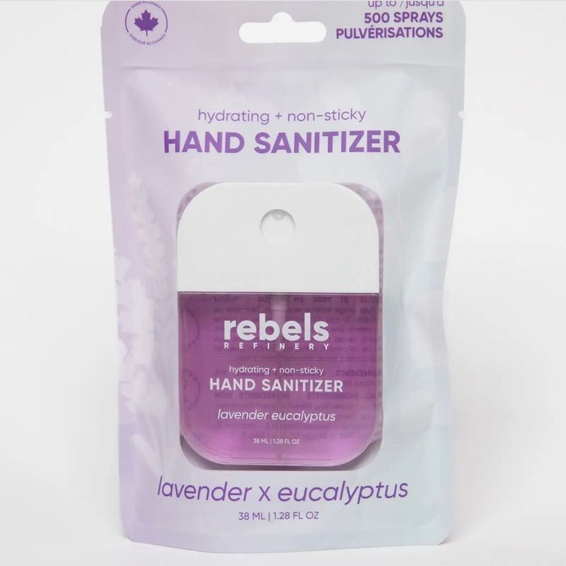 Lavender Eucalyptus Hand Sanitizer - Rebels Refinery