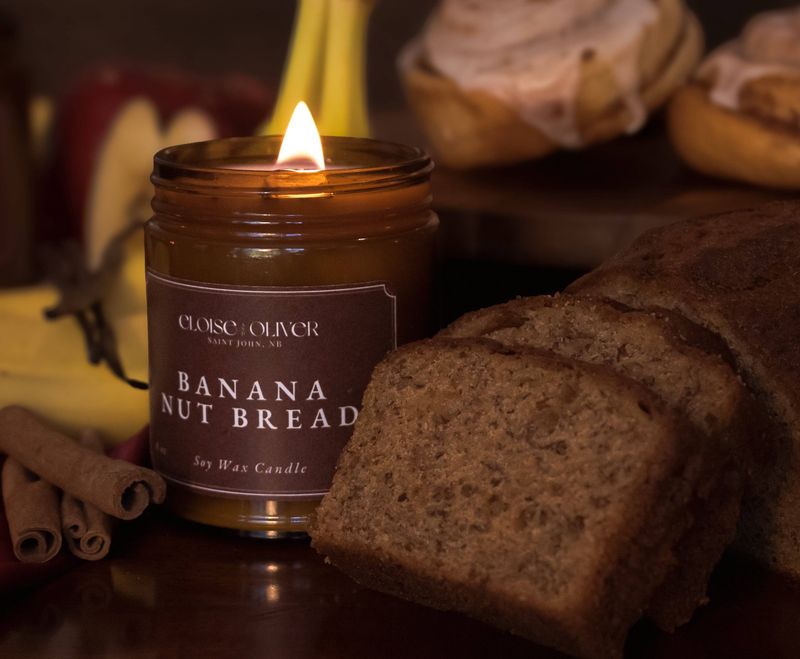 Banana Bread (8oz Soy Wax Candle)