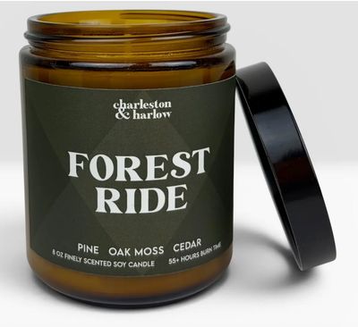 Forest Ride 8oz Soy Wax Candle