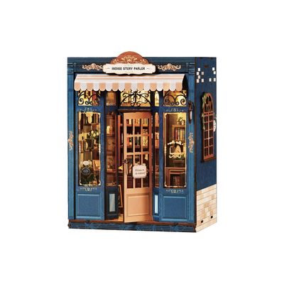 DIY Book Nook Kit: Indigo Story Parlor