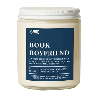 Book Boyfriend Candle