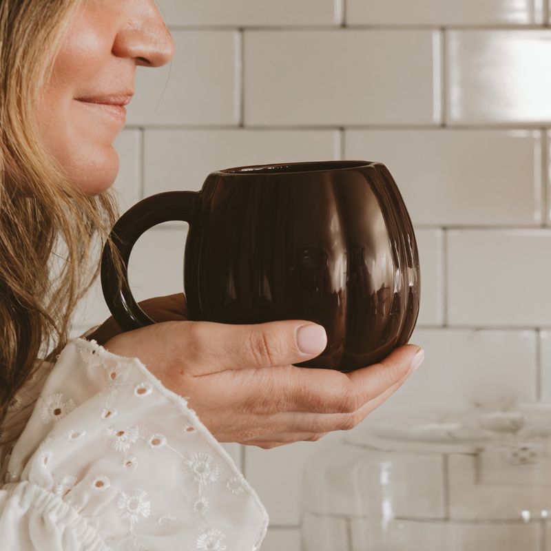 Brown Pumpkin Coffee Mug