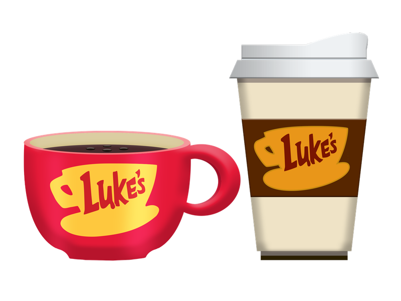 Gilmore Girls Latte Mug Ceramic Salt and Pepper Shaker