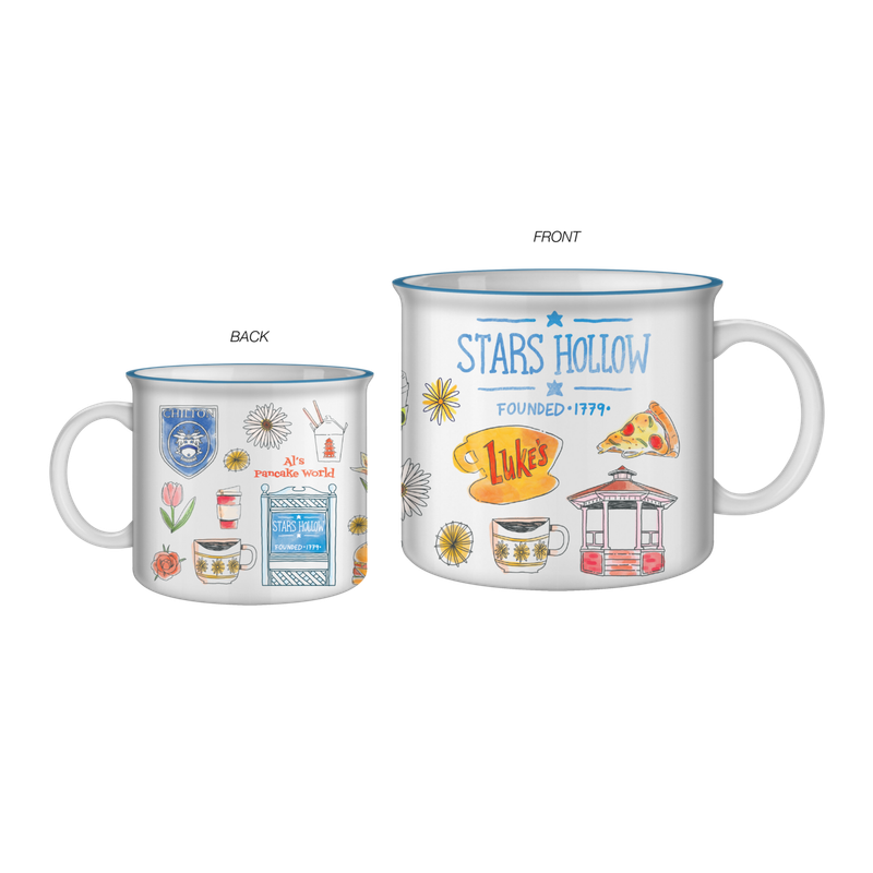 Gilmore Girls Stars Hallow 20oz Ceramic Camper Mug